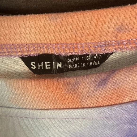 5 for $25 SALE Shein tie dye long sleeve - Picture 2 of 2